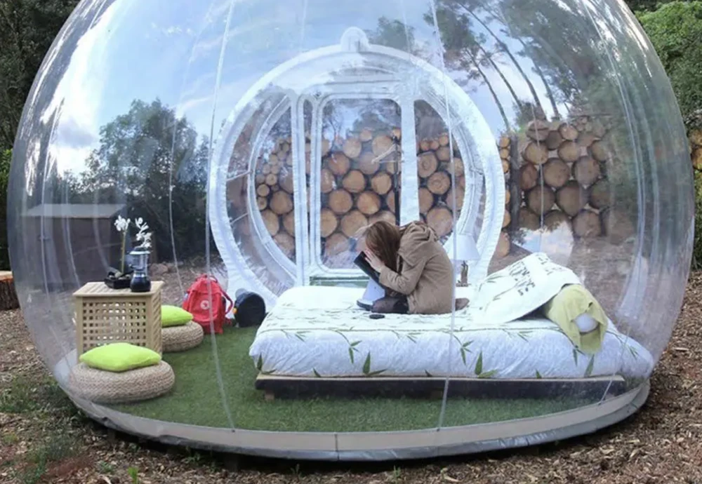 bubble tent outdoor