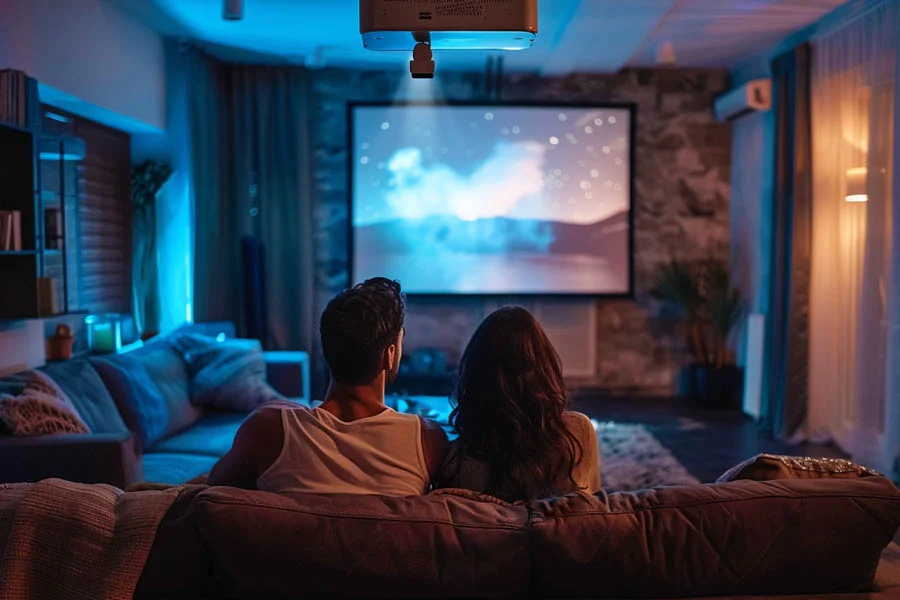 4k projector home theater